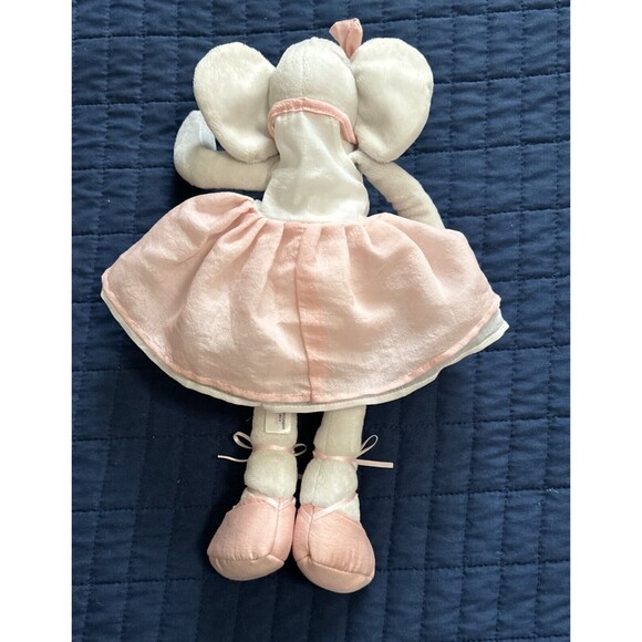 Baby Ganz Elephant Pink Ballerina Tutu Plush Stuffed Animal 13” - Picture 9 of 12